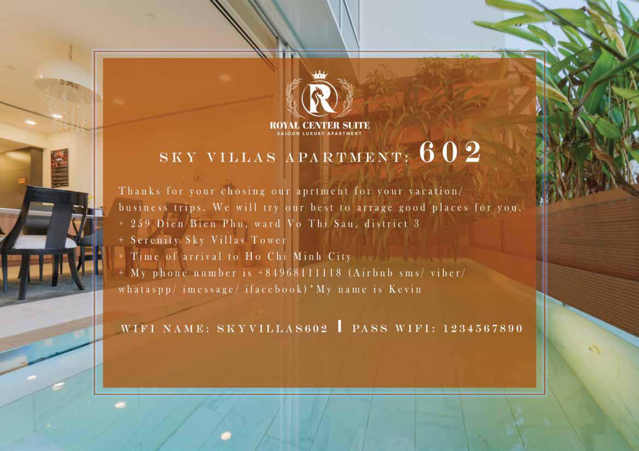 Review Serenity Sky Villas 602